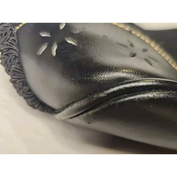 Retro Style Black Crochet Shoulder Bag With - Picture 11 of 11